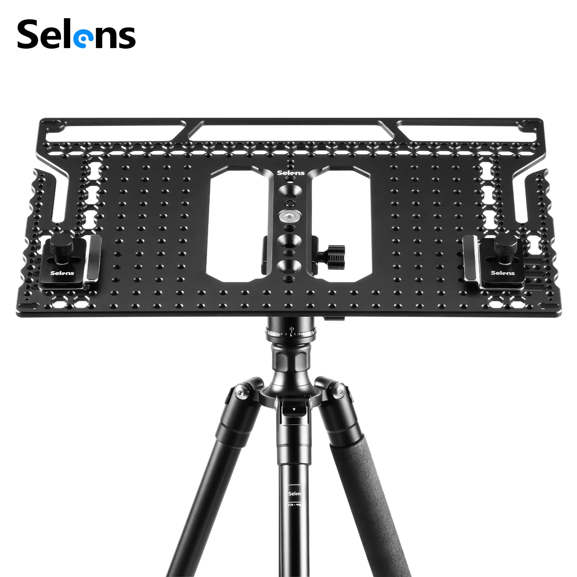 Selens Universal Aluminum Alloy Laptop Stand Tray with 1/4
