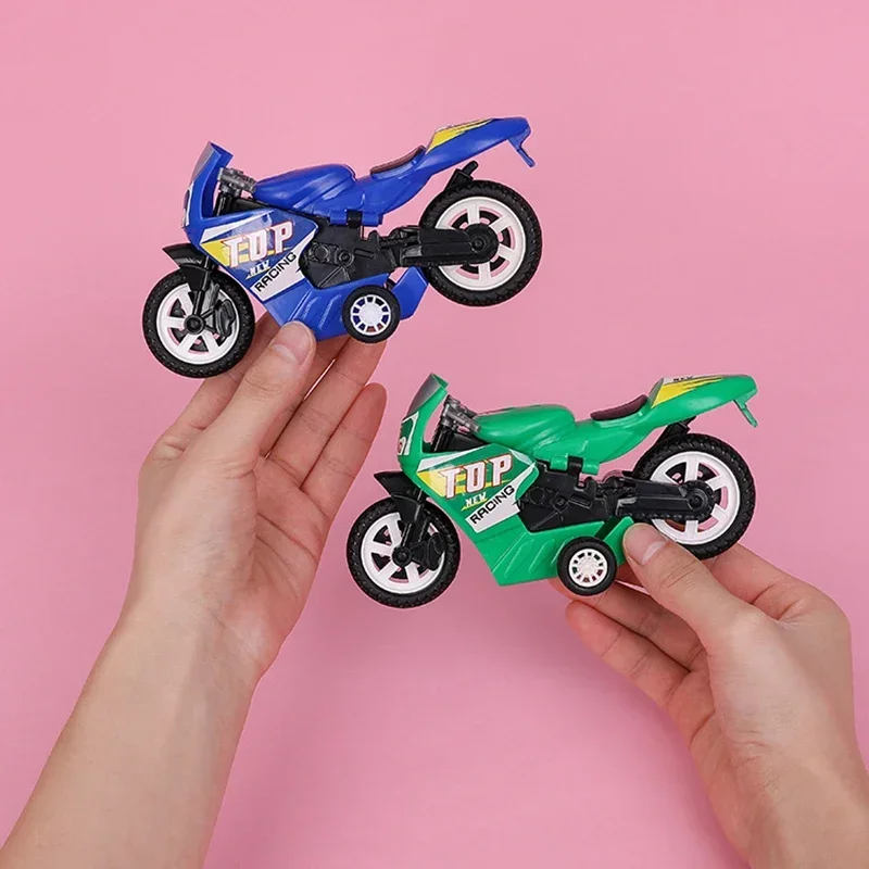 Neue Spaß Kinder Simulation Motorrad Zurückziehen Spielzeug Lustige Jungen Racing Auto Trägheit Spielzeug kinder Puzzle Geburtstag Urlaub Party geschenk