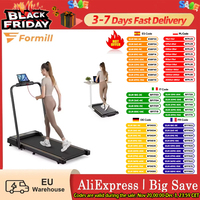 Formill Ft-51 Walking Pad Treadmill, 2.5 Hp Motor, Led Display, 265Lbs Max. Load, 1-6Km/H Speed
