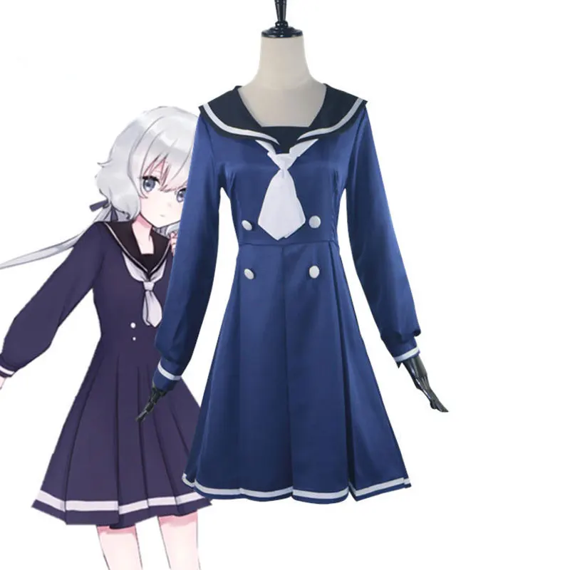 Anime Women Saga Idol Is Legendary Junno Junko Uniform School Uniform Cosplay Costume