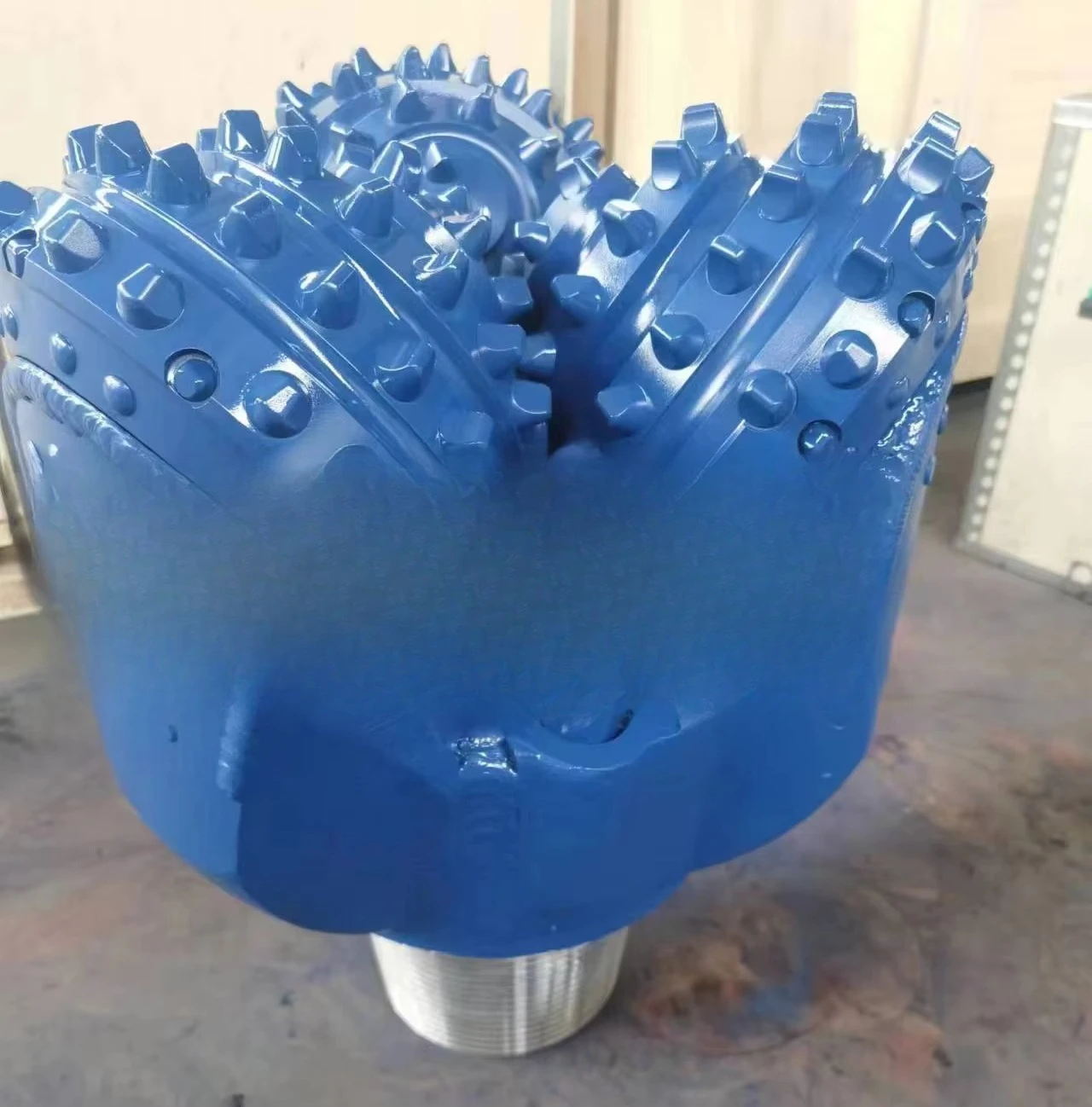 Diamond Triconic Tungsten Alloy Tricone Rock 15 12 Drill Bits Tci Rotary Roller Three Cones Button Tricone Bit