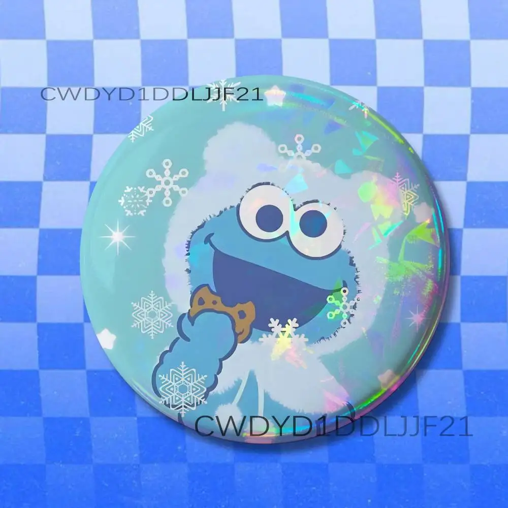 C-Cookies Monsters Cute Badge Brooch Figure Lapel Pins Clothes Backpack Fashion Cute Collection Decoration Display view 3