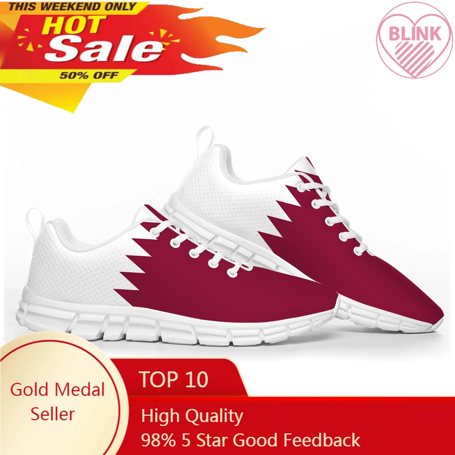 

Qatar Flag Sports Shoes Mens Womens Teenager Kids Children Sneakers Qatar Casual Custom High Quality Couple Shoes