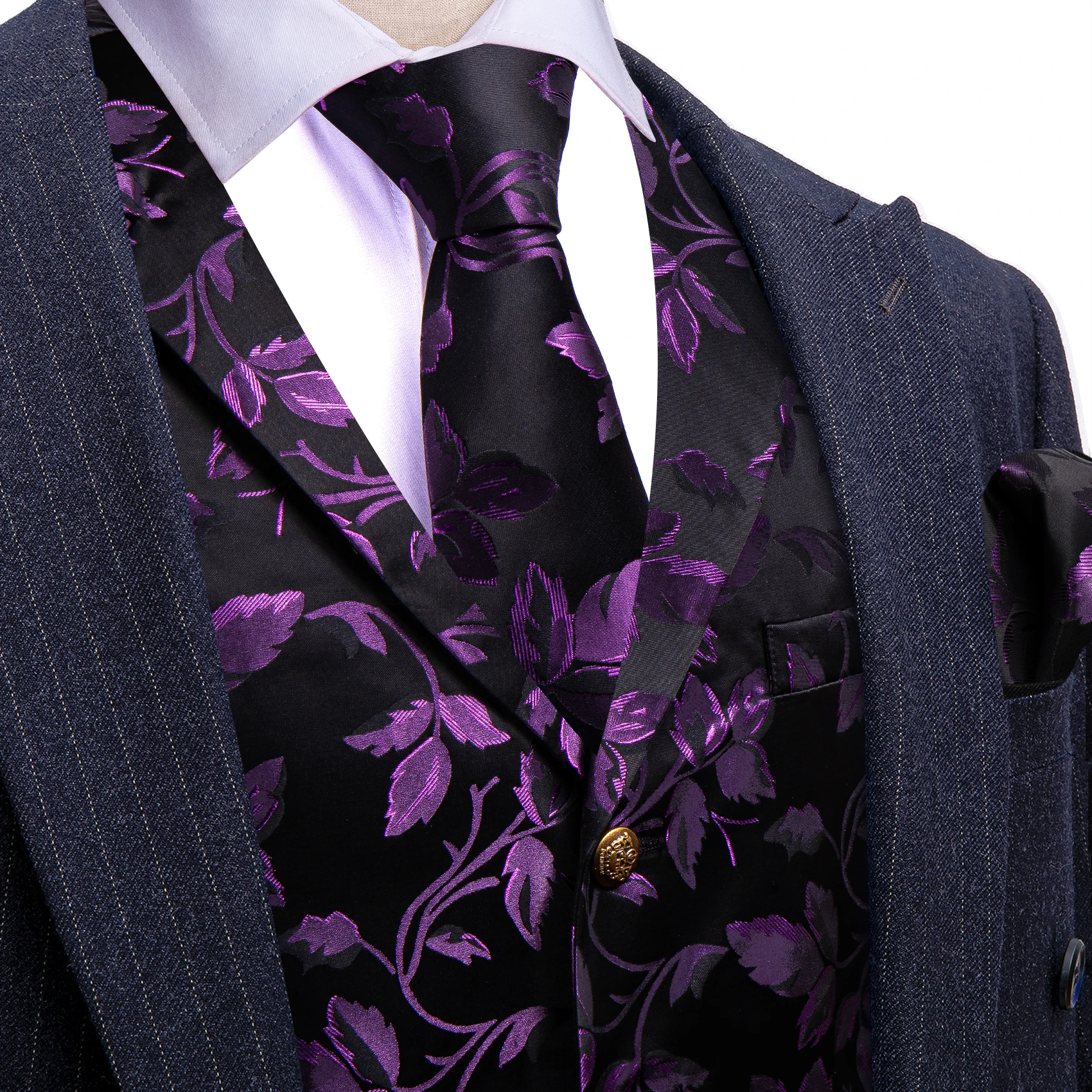 Gilet da uomo vintage jacquard - Men'S Used Formal Wear recensione e prezzo