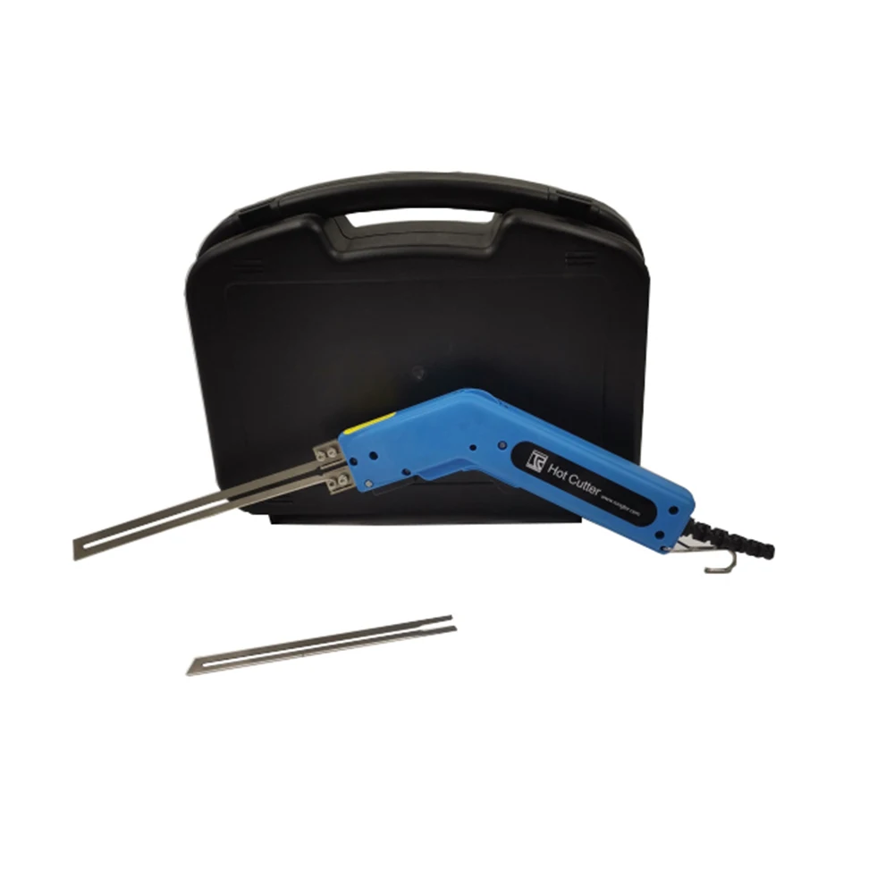 

Industrial Grade 110V/220V 200W Electric Hot Knife Sponge Foam Cutter Tool 6\" 8\" (15cm 20cm) Straight Blades Heated Knife Kits