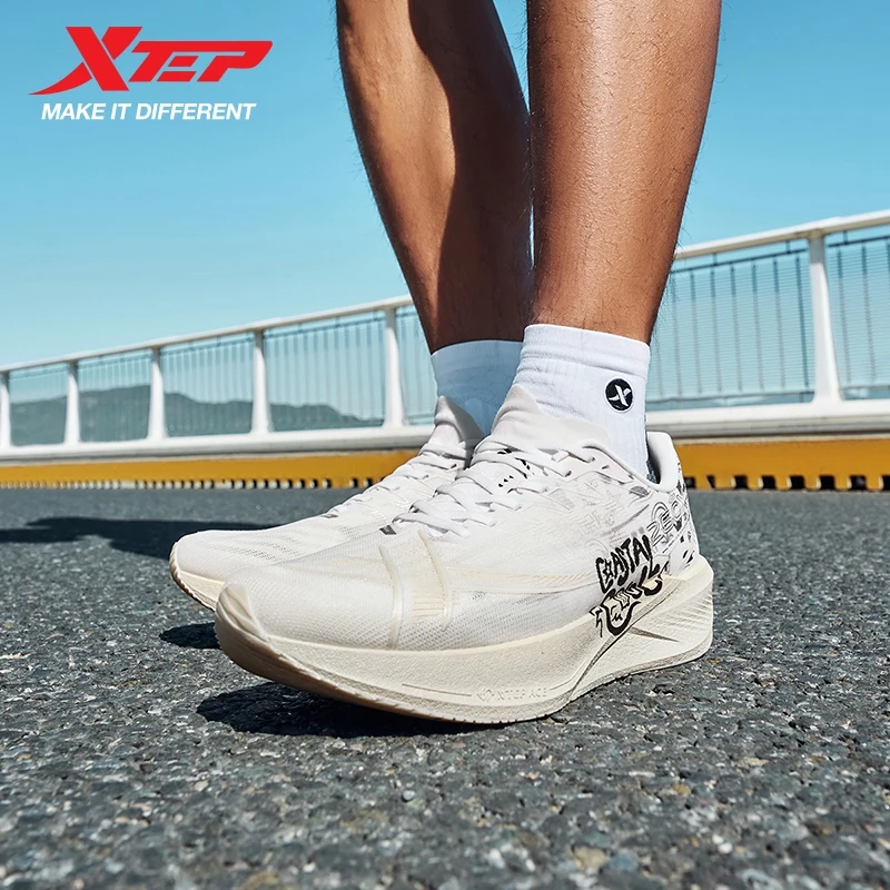 Xtep 260X 2.0 Scarpe da corsa per uomo Estate Multi-scena Piastra in carbonio Scarpe da corsa Scarpe sportive da corsa traspiranti 975219110064