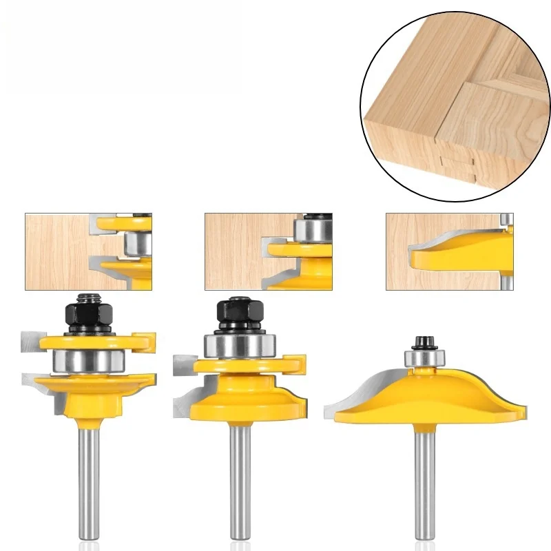 ALLSOME Solid Carbide Milling Cutter 1/4