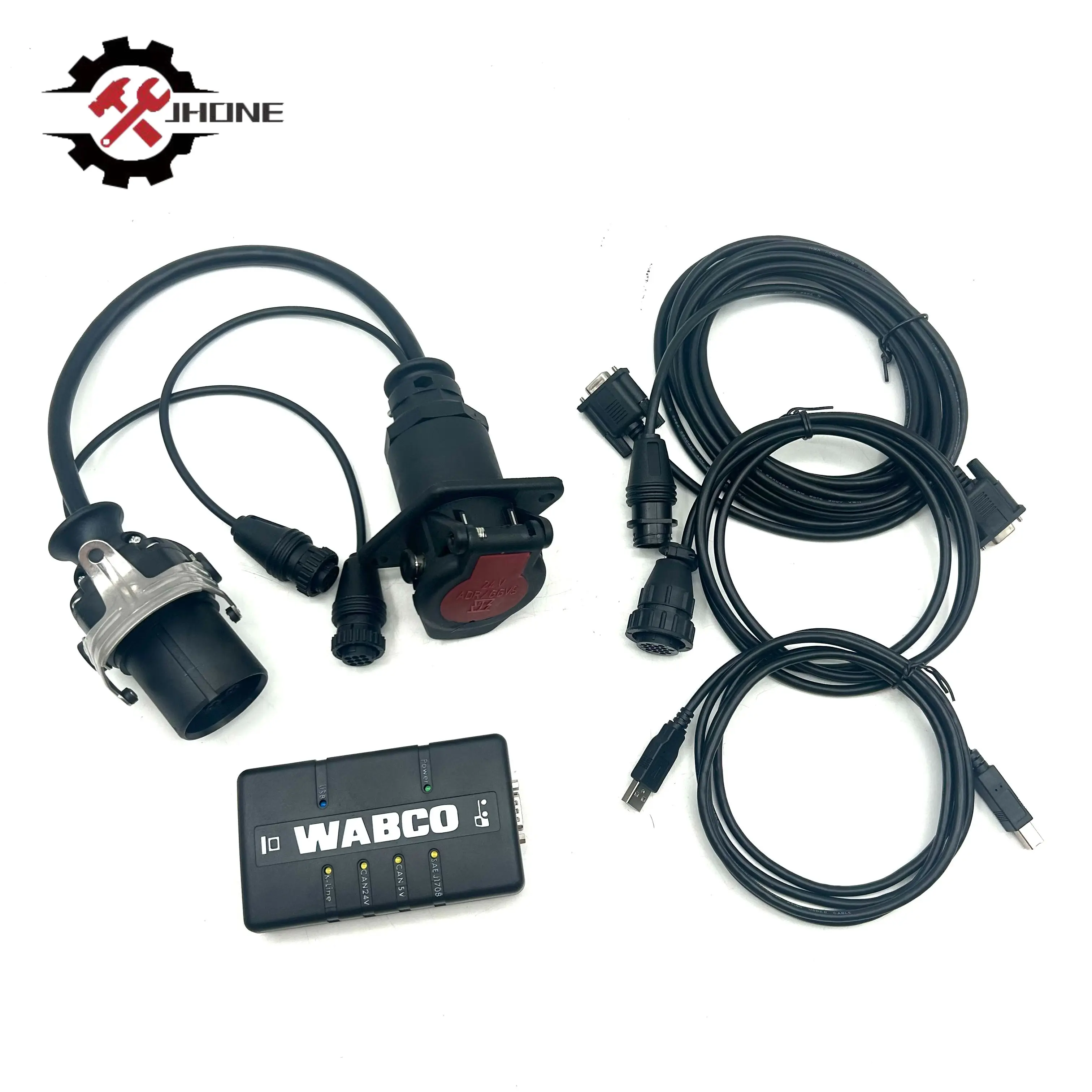 For WABCO DIAGNOSTIC KIT (WDI) WABCO Interface Heavy Duty Truck Scanner Tool Trailer and Truck OBD2 Diagnostic KIT