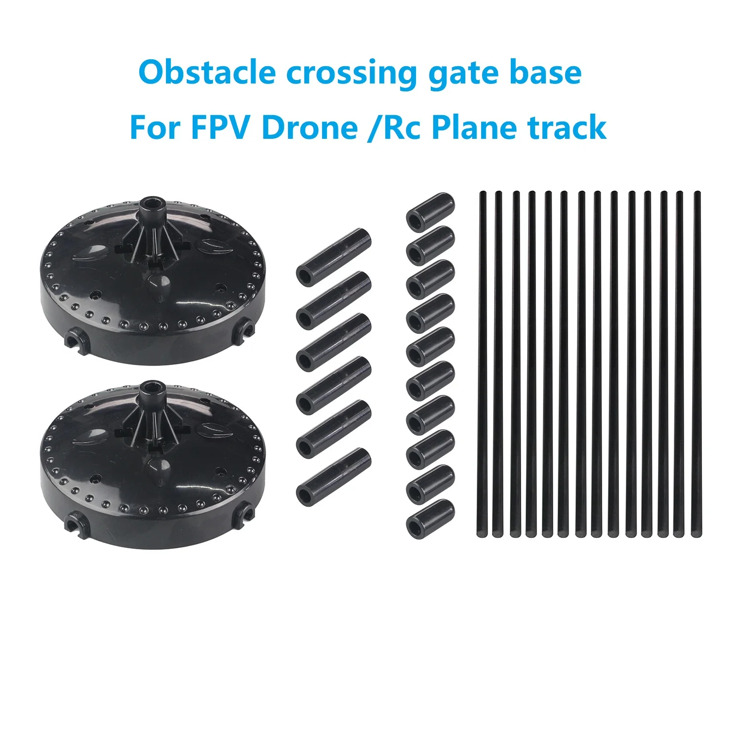Soporte de Base LDARC para cruce de obstáculos, bandera de puerta de carreras de Dron FPV, pista de avión RC, fácil de montar
