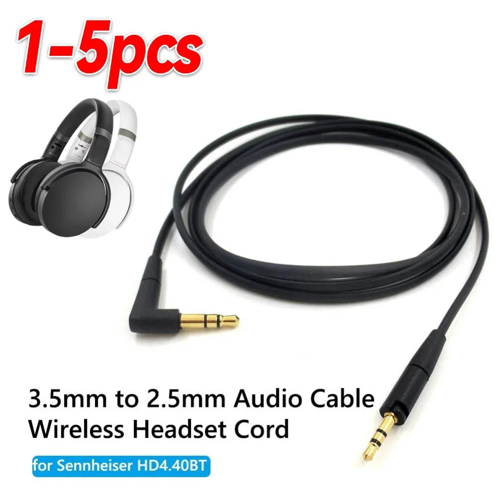 1-5Pcs For Sennheiser HD400S HD350BT HD450BT HD458BT HD4.40BT MOMENTUM 3 HD4.30 Replacement Headphones Cable Audio Cable