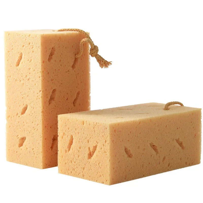 Car Washing Sponge Honeycomb Coral Thick Sponge Strong Decontamination Wash Tools Absorbent Automobile Cleaning Accessories