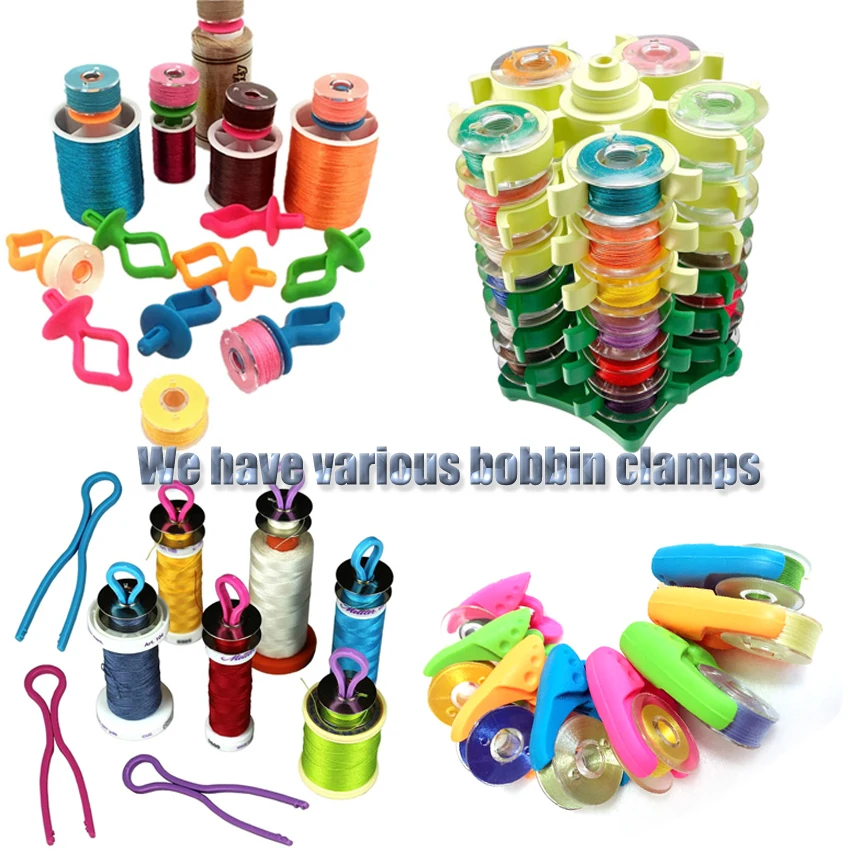 Stack'N Store Embroidery Bobbins Tower Storage for 30 BOBBINS SEWING QUILT bobbin town bobbin holder bobbin clamp