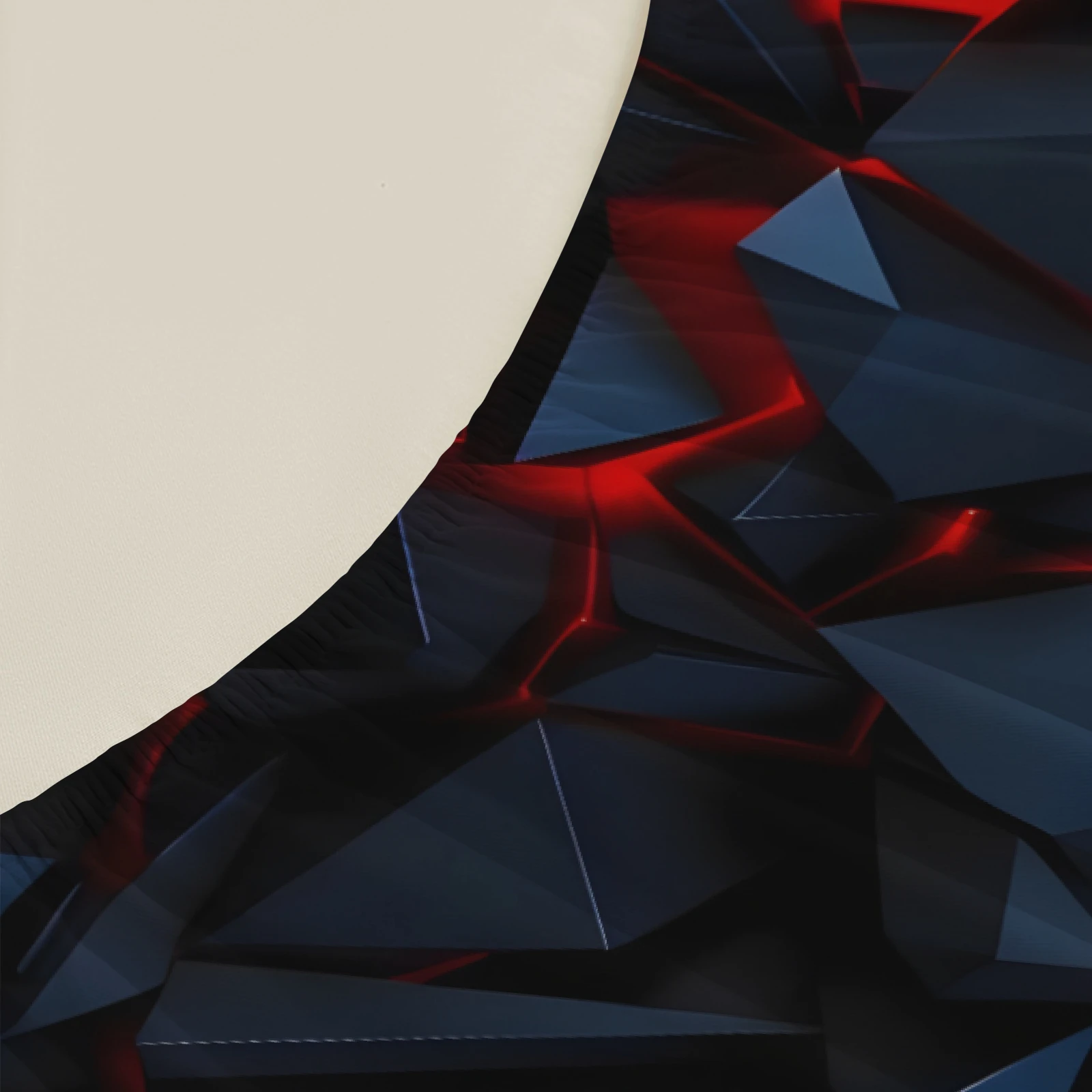 1 Stück Spannbettlaken-Set mit Visueller Geometrie Dynamischem Lava-Druck 100% Polyester Atmungsaktives Bettwäsche-Set für Wohndekoration – Detail 10