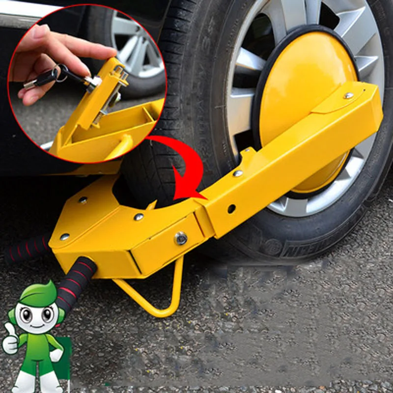 

ATV RV Car Tire Claw Wheel Lock Clamp Boat Truck Trailer Lock Anti Theft Parking Boot Theft Devices Vehicle Lock for Car