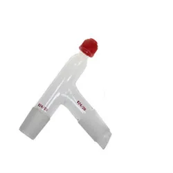 24/29,3-way Distillation Adapter With thread,Plastic Screw Thermometer Tube 5035
