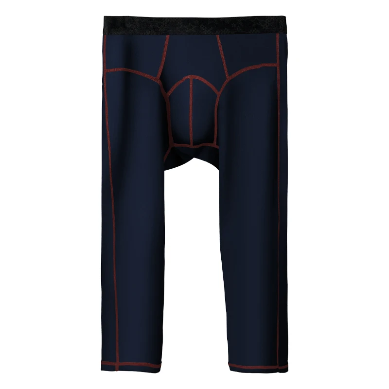 Men's Thermal Pants, Thin and Tight-Fitting, Fleece-Lined, Plus Size, for Autumn and Winter, Inner Wear, Warm Pants for Men