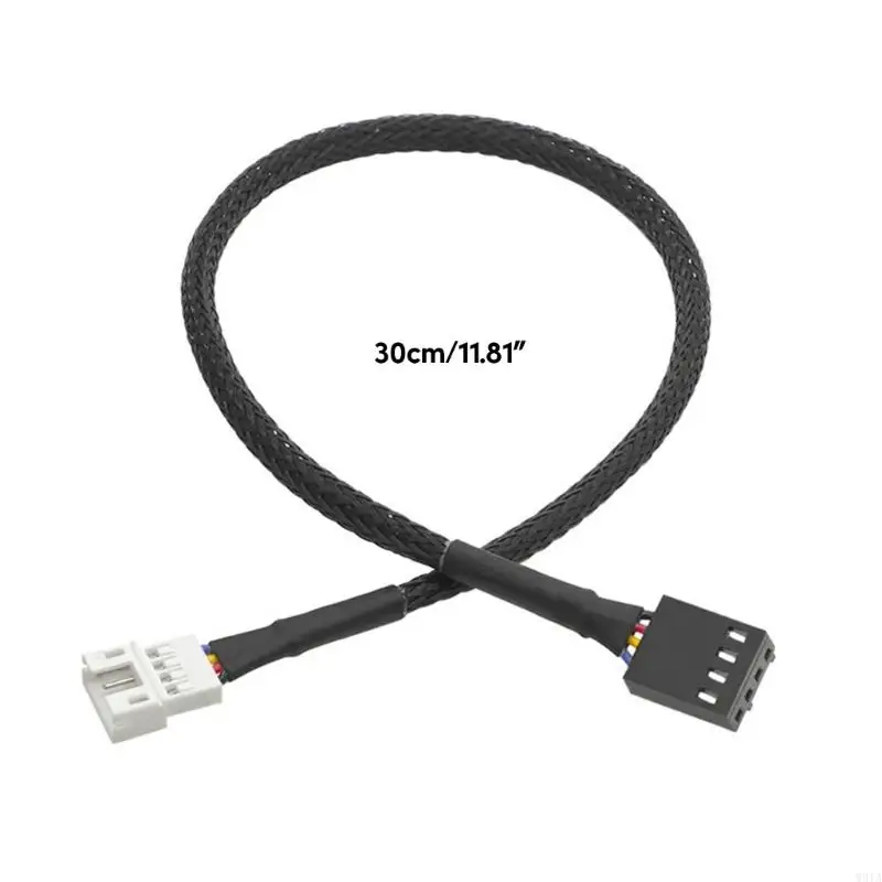 W91A 1 đến 1/2Ways CPU 4 Pin Quạt Làm Mát Bộ Chia Nguồn Cáp