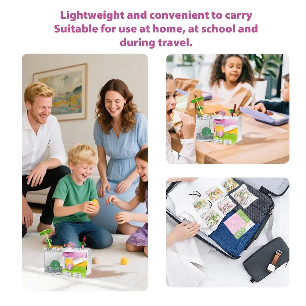 

Креативный DIY строительный блок, календарь, образовательные наборы, сувениры, строительный блок, календарь, строительный кирпич STEM