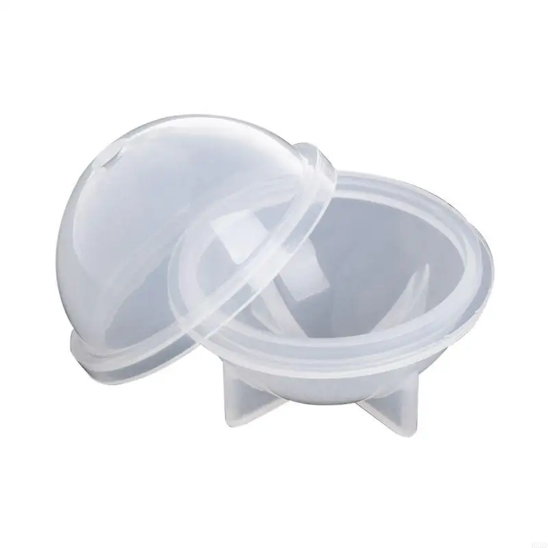 HX6D Sphere Resin Molds Round Silicone Molds Stereo Spherical Mold for DIY Making