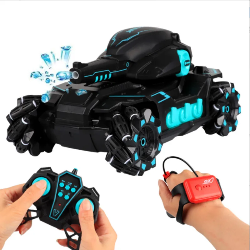 

RC Car Big Size 4WD Tank RC Toy Water Bomb Shooting Competitive Gesture Controlled Tank Remote Control Drift Car Adult Kids Toys