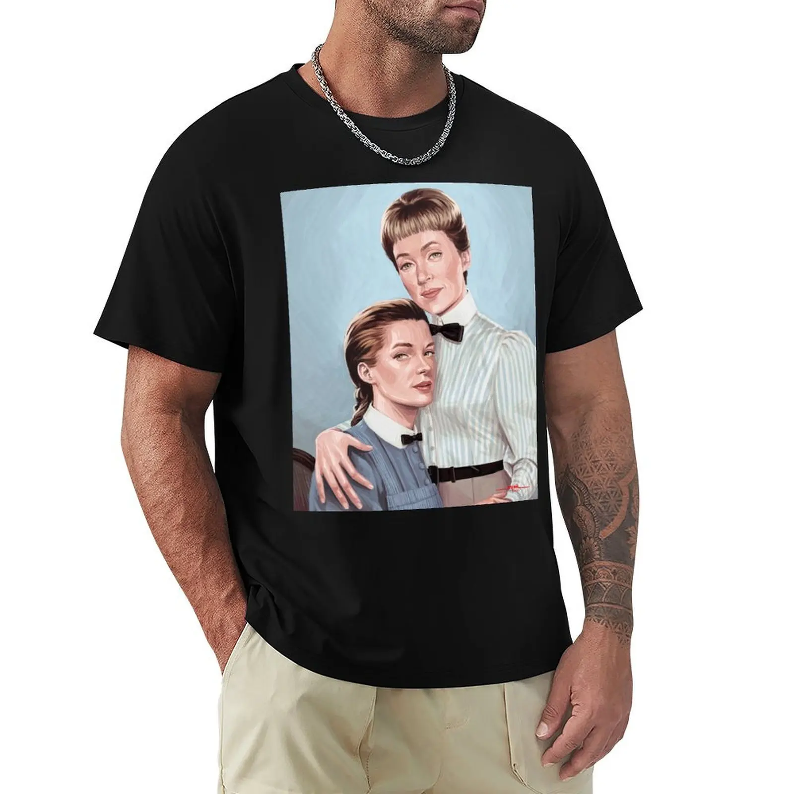 

madchen in uniform T-Shirt vintage t shirts funny gifts summer top summer clothes men clothings