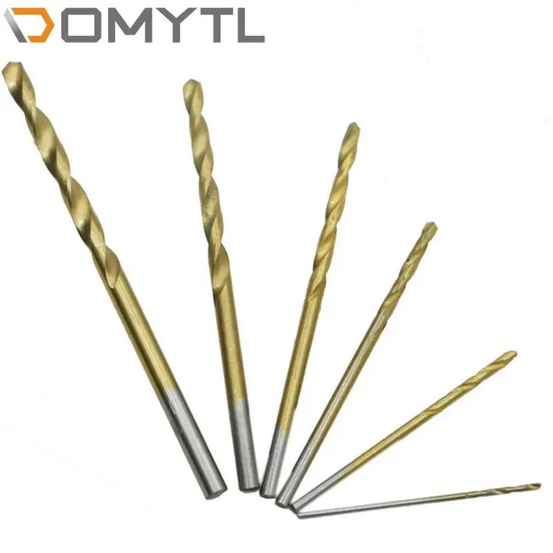 

HSS Twist Drill Bits 1/1.5/2/2.5/3/3.5mm Straight Shank Hole Saw Metal Drills