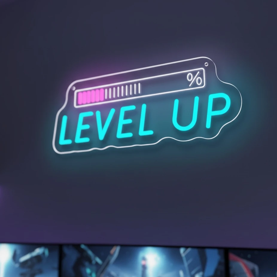 Level Up Neon Signs… - image