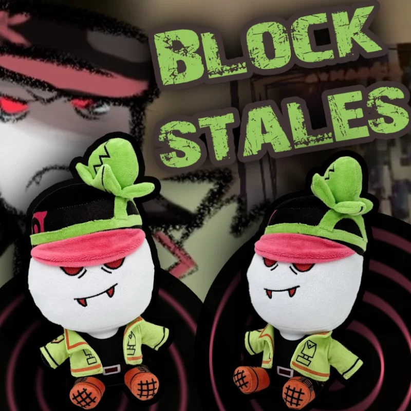 Nouveau jeu blocktales jouets en peluche Griefer Toxichero joueur d'anime Pluche poupée jeu Fans périphérique doux cadeaux d'anniversaire