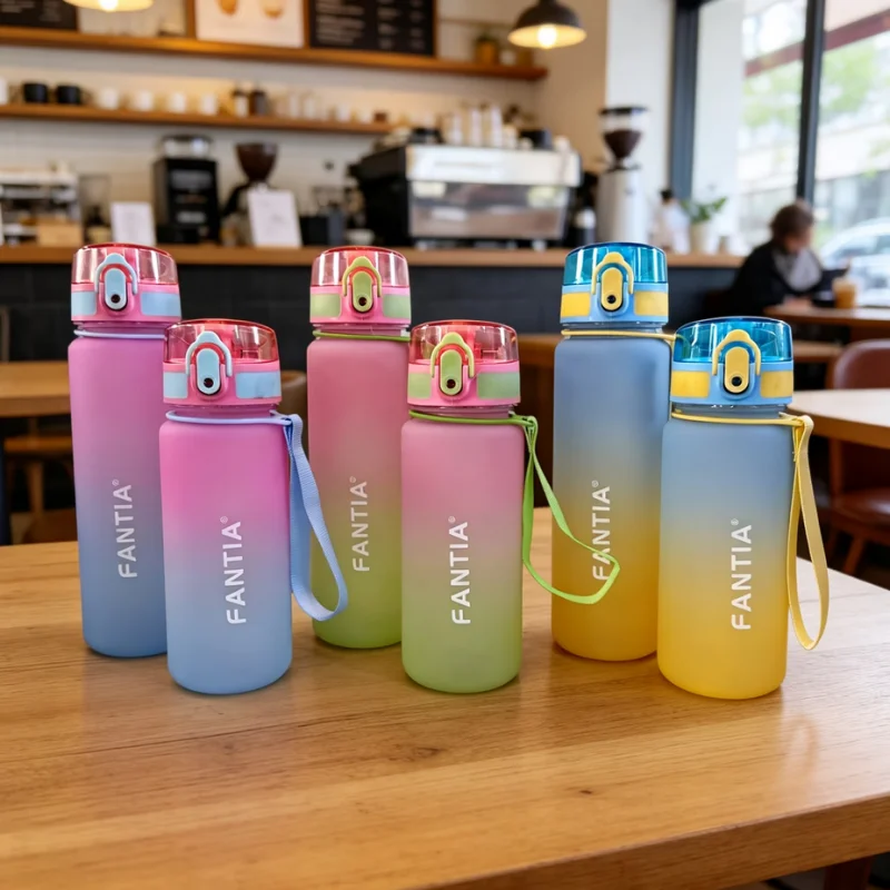 

Leak-Free Sports Water Bottle, Portable For Travel And Hiking. My Favorite Beverage Bottle Is 500ml and 650ml