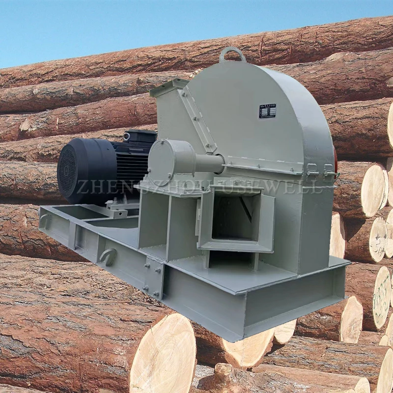 Forestry Machinery Wood Crusher Sawdust Powder Shredder Chipper Machine  Shredder Tree Branch Machine for Sale