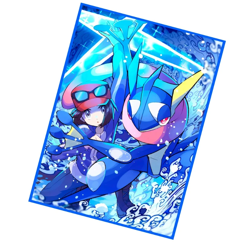 65-pecas-conjunto-66x91mm-capas-protetoras-de-cartas-de-desenho-animado-diy-greninja-capa-protetora-de-cartas-greninja-brinquedo-de-presente-de-cartas-de-anime