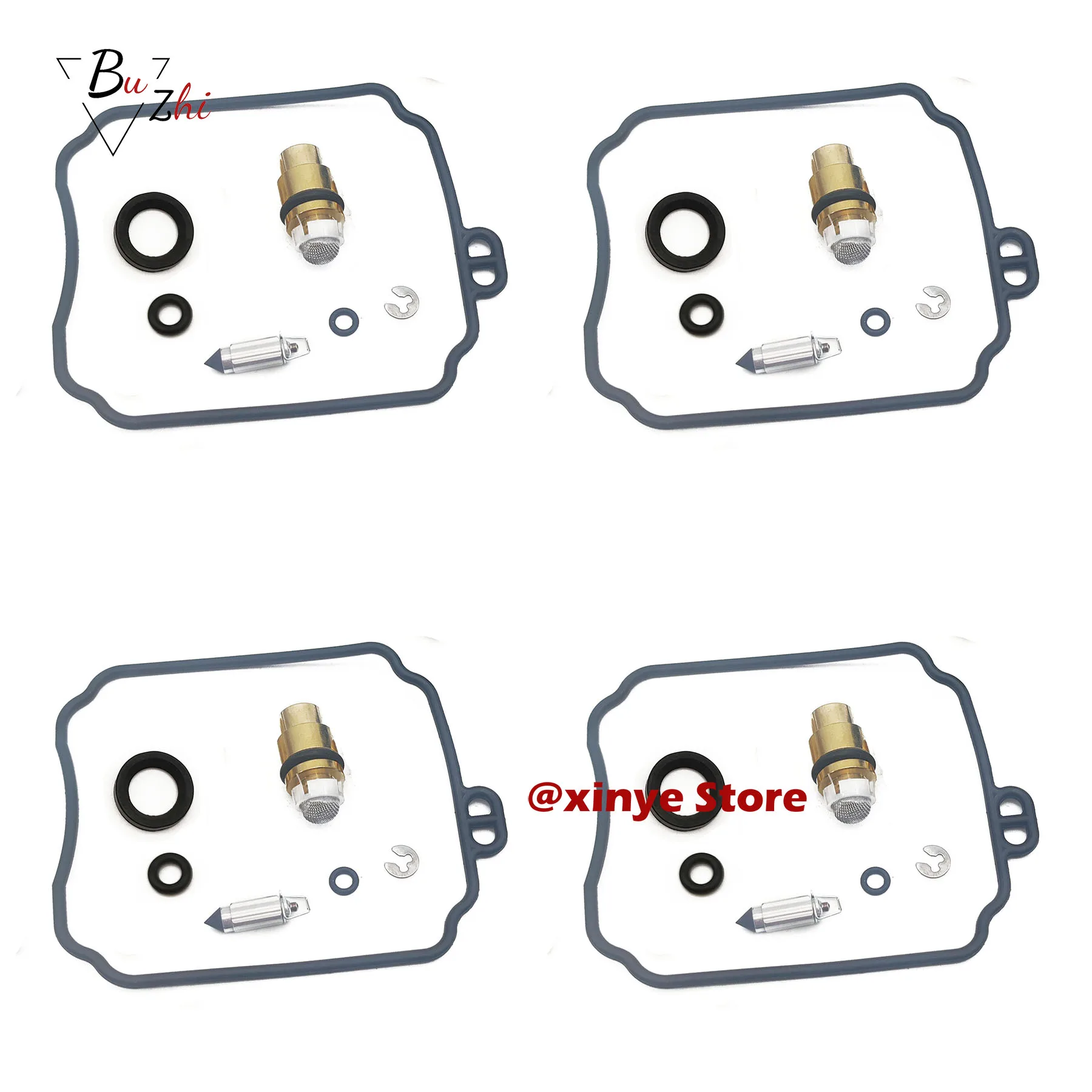 Carburetor repair kit Float Needle Valve seat  for Yamaha XVS400 Drag Star 1996-2008 XVS400C XVS 400 C 400C