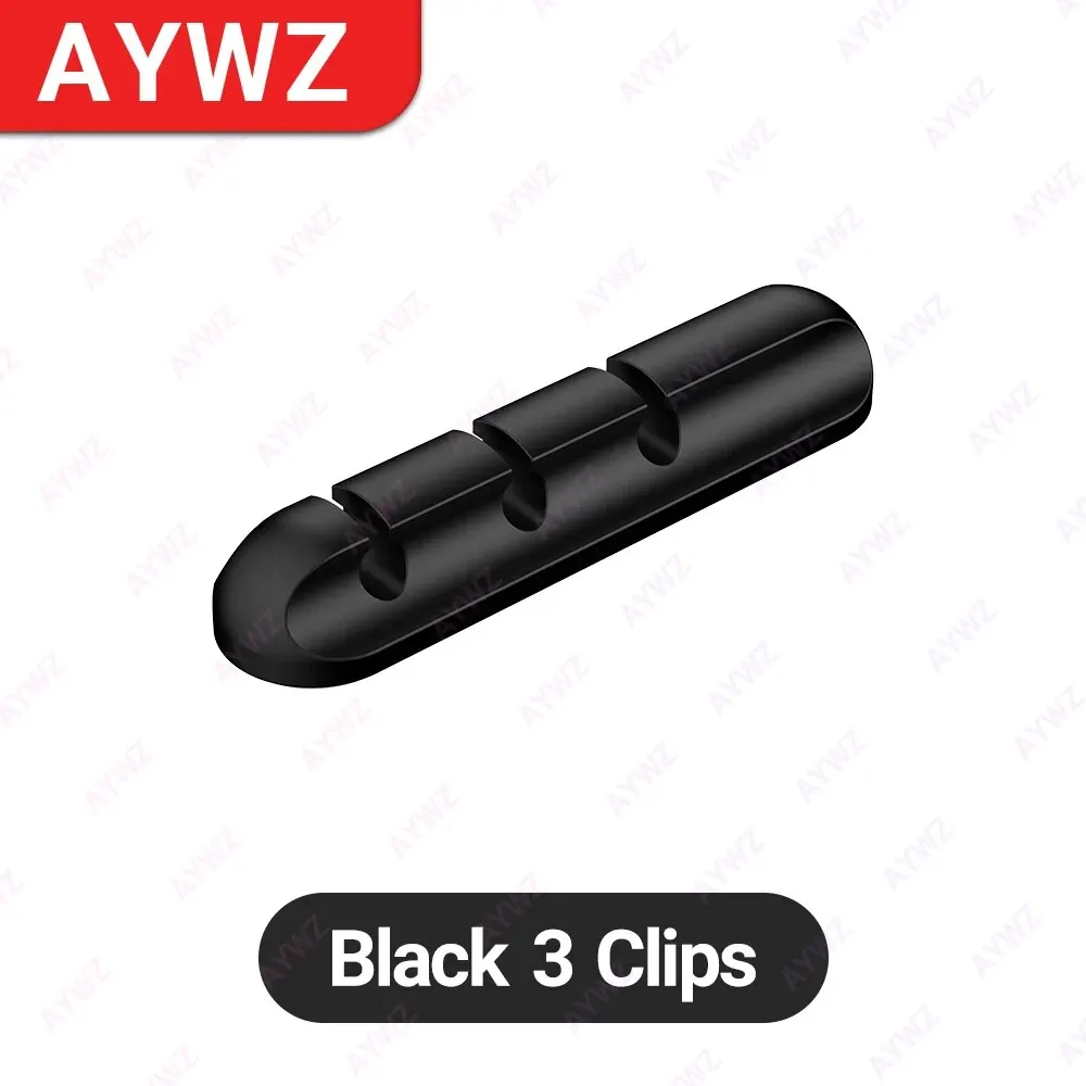Selbstklebende Kabelhalter-Clips, Kabelmanagement, Kabel-Organizer für den Schreibtisch, USB-Ladekabel, Nachttisch, Netzkabel, Mauskabel