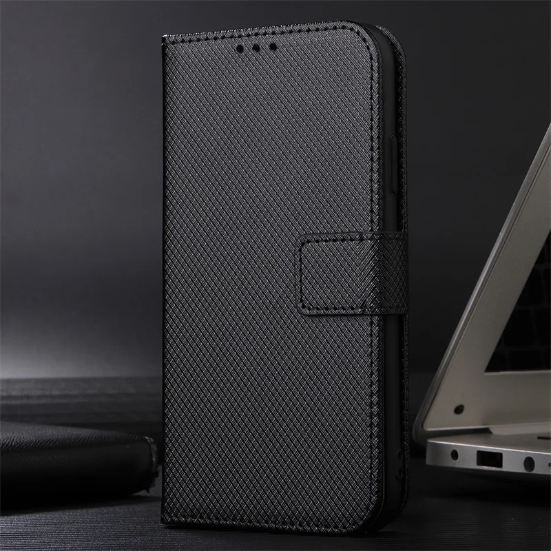 Suitable For Redmi K40s  V2156A cover luxury brick stone flip PU card slot wallet Xiaomi Poco F4 5G with lanyard telephone box