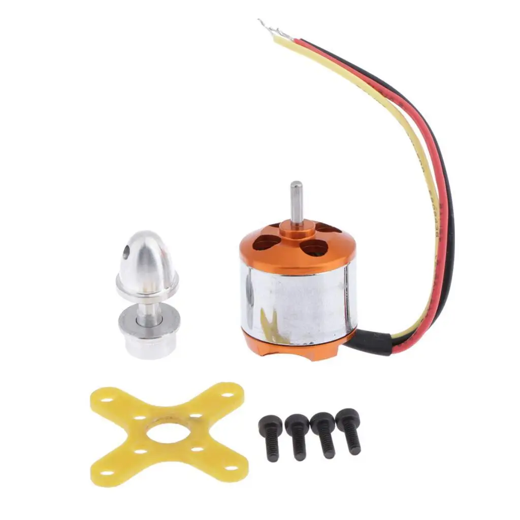 Silnik bezszczotkowy A15200kv typu outrunner 13T do quadcoptera RC KK