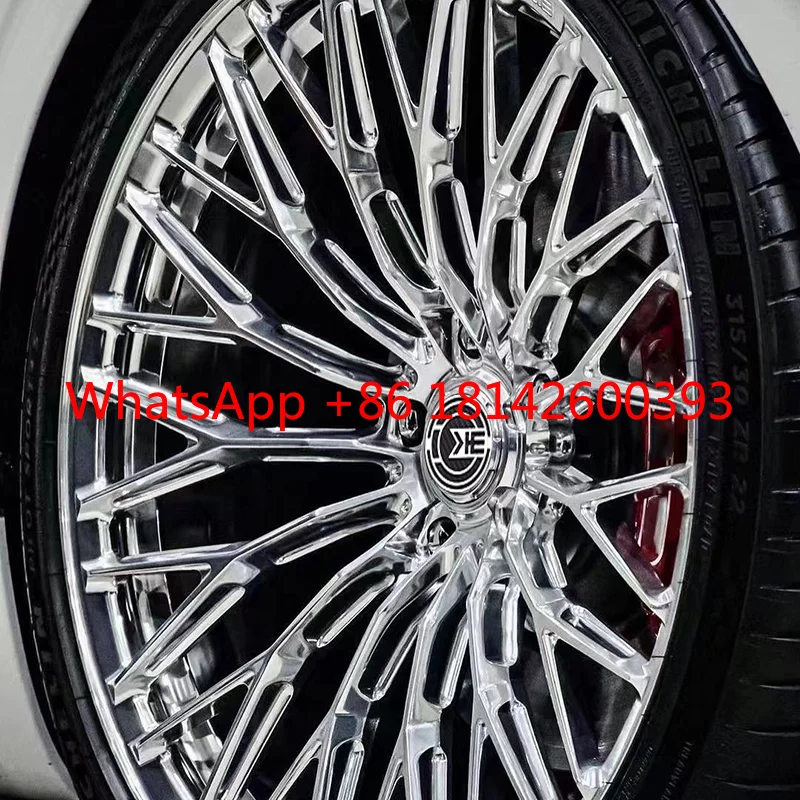Electroplated Chrome Silver High Quality Alloy Forged Wheels Are Suitable for -Benz W124 W215 W205 Alloy Wheels