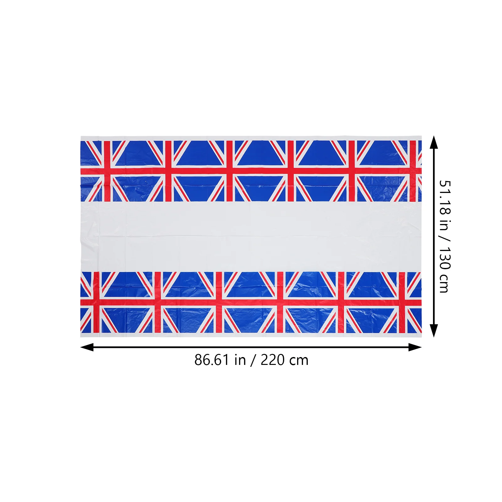 

Uk Flag Pattern Plastic Disposable Tablecloth Party Cover Banquet Dinner Oil Proof Table Decoration British Tablecloth