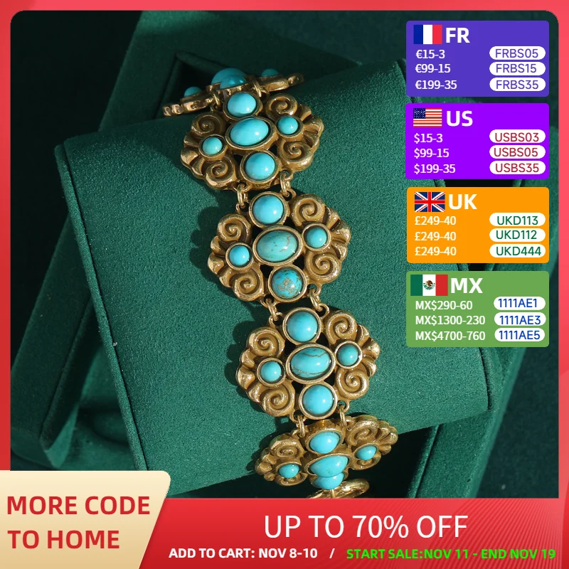 

Vintage Jewellery Old Style Bracelet Made Of Natural Stones For Women Luxury Dubai Jewelry Valentine Day Gift Antique Trinkets