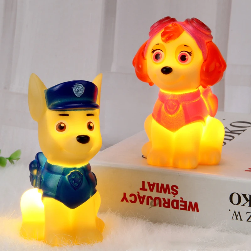 Paw Patrol Niedliche Cartoon-Figur, Nachtlicht für Kinder, Anime, modische Lernatmosphäre, Lampe, Elternbegleiter, Schreibtischlampen