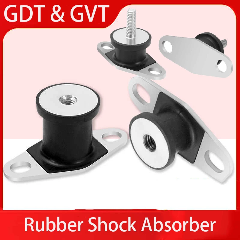 1-10pcs Rubber Shock Absorber GVT/GDT-Type Male/Female Thread Crash Pad Damper Anti Vibration Isolation Mount