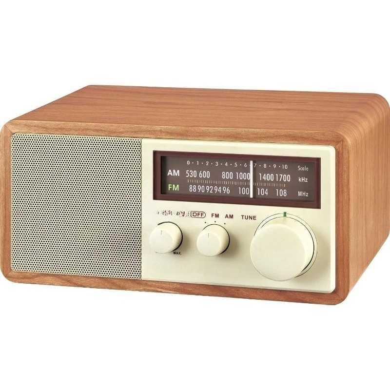 

WR11 Wood Cabinet /FM Table TOP Radio