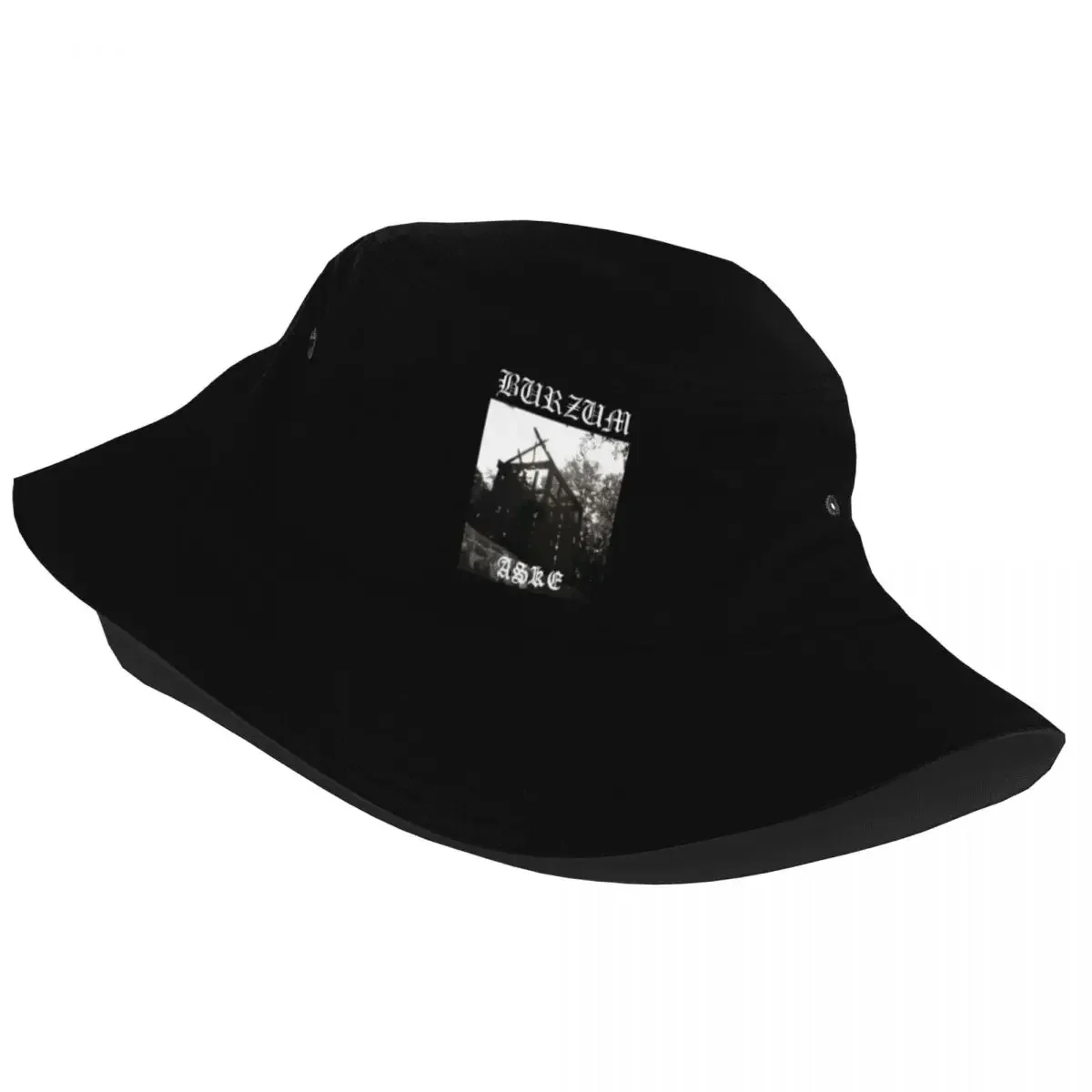 Burzum Flag Bucket Hats for Women Men Travel Floppy Hat Unique Lightweight for Outdoor Fishing Fisherman Caps Getaway Headwear