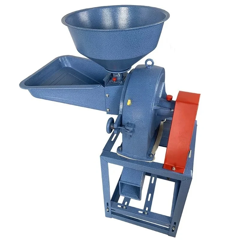 Feed Grains and Commercial Corn Small Powder Thickns Adjustle Food Grinding hine