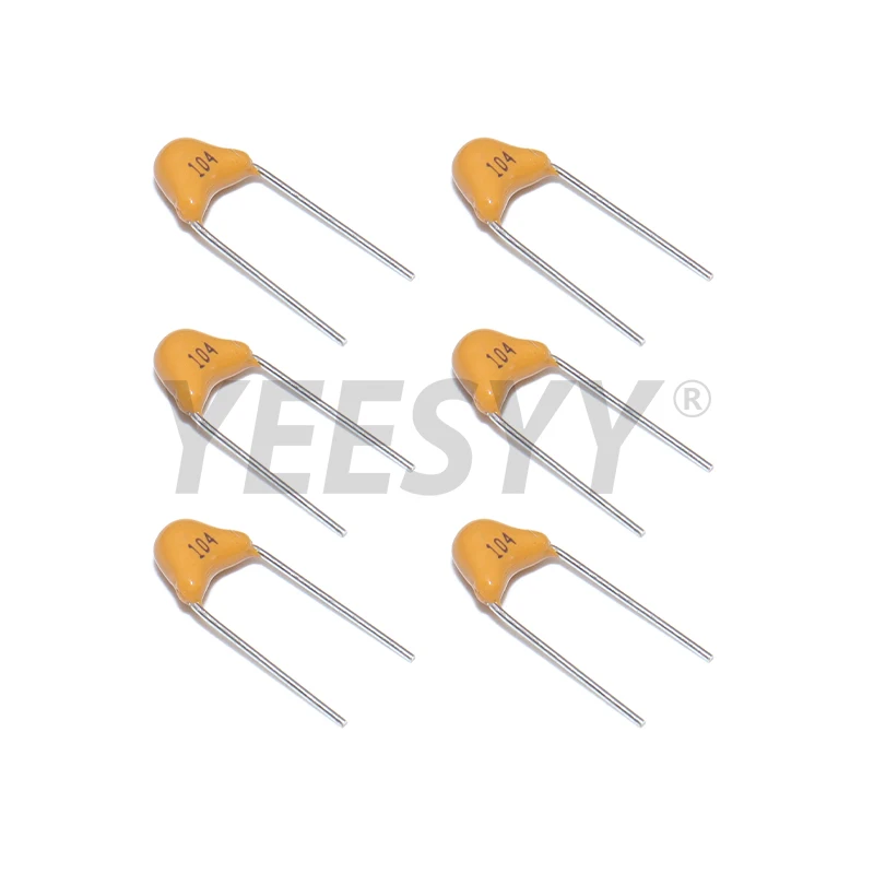    100 Stück Monolithische Kondensatoren 22PF 33PF 100nf 22PF 33PF 101 102 103 104 105 220 330 50V 100PF 1NF 10NF 0,1UF 2,54mm Mehrschichtig