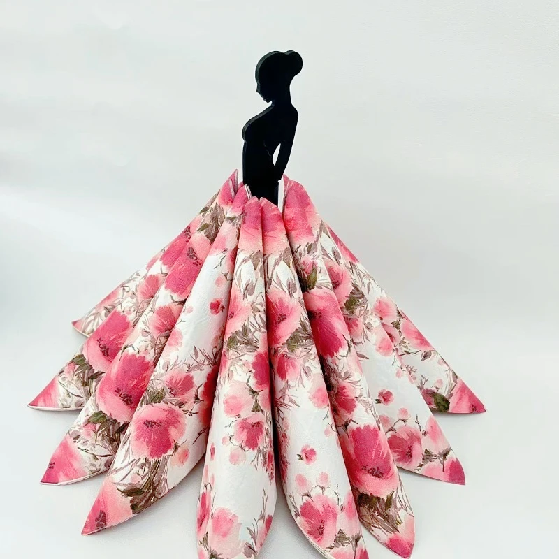 

Держатель для салфеток с силуэтом танцора-женская танцовщица, подставка для скрепок для салфеток для отеля и дома-держатель для хранения салфеток для декора стола