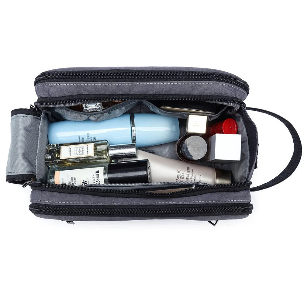 Travel Portable Waterproof PU Multifunctional Clutch Tool Multi-layer Makeup Storage Toiletry Bag Functional Bags Day Clutches