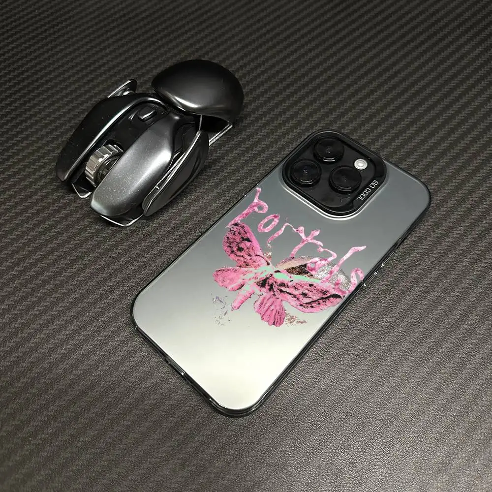 حافظة هاتف Melanie M-Martinez P-Portals لهاتف iPhone 16 15 14 13 12 11 Pro Max Plus - غطاء خلفي ناعم متدرج ملون من مادة TPU