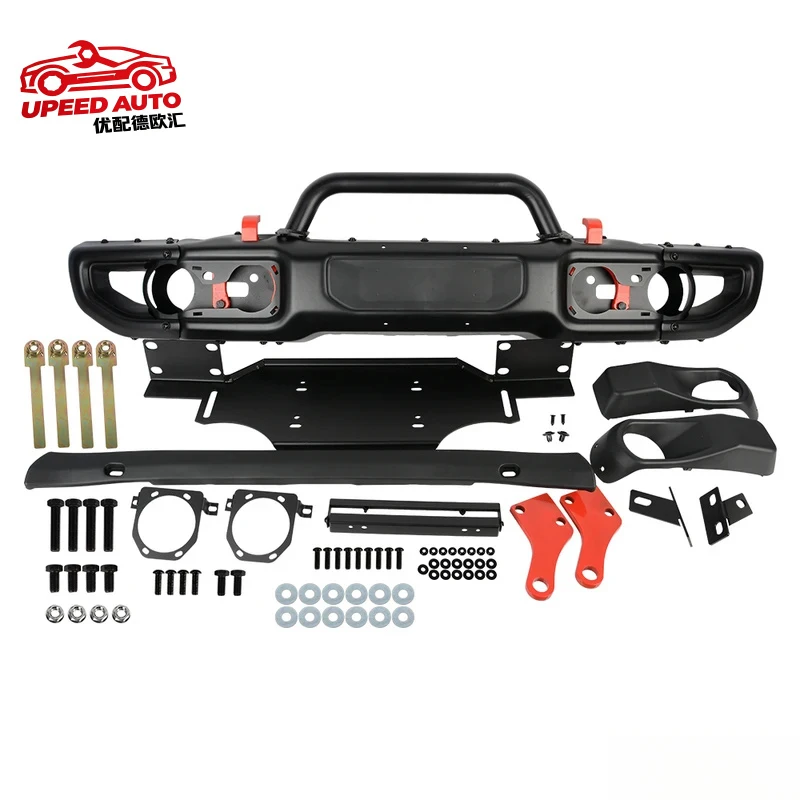

Suitable for Aluminum 10th Anniversary Front Bumper Guard Bull Bar Jeep Wrangler JL Accessories Maiker Manufacturer