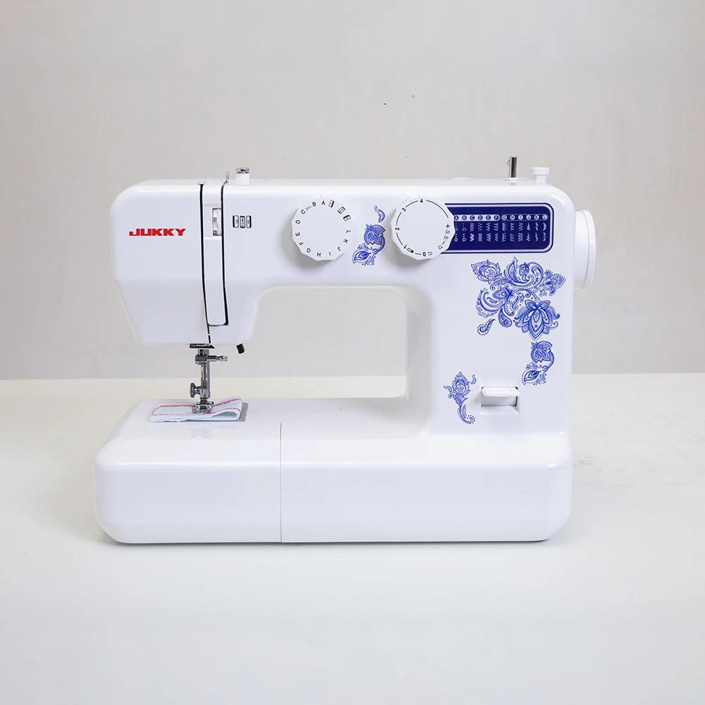 6824 Double Stitch Multi-Functional Electric Benchtop Sewing Machine – Portable Home Sewing Tool for Garment Making