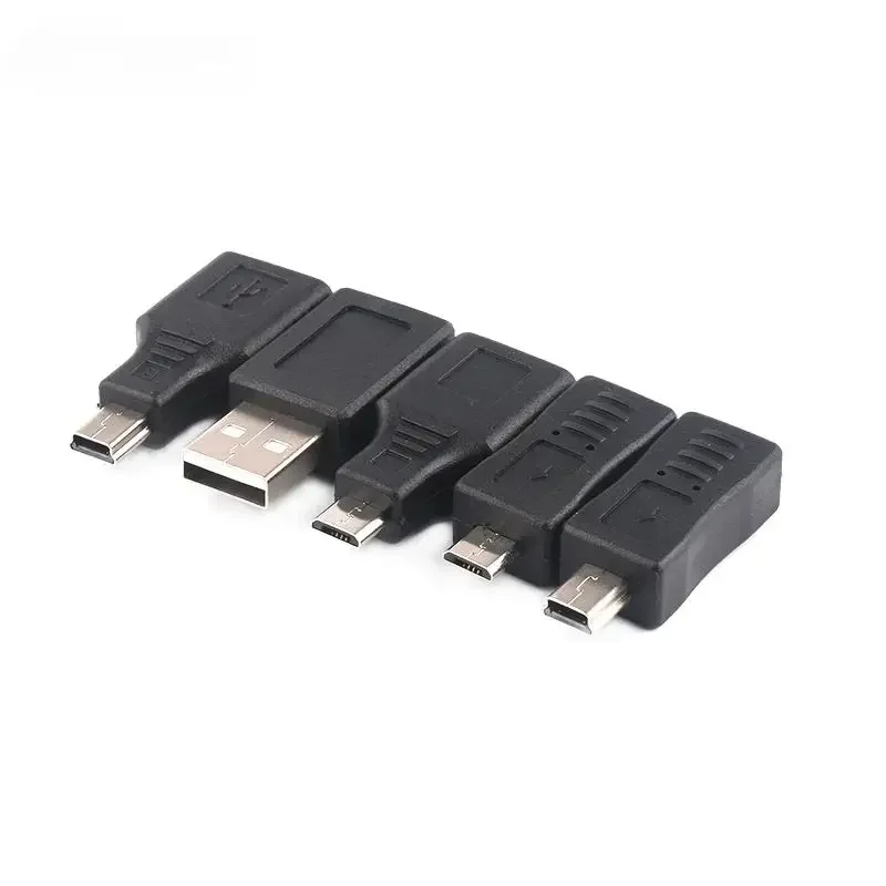 OTG adapter microusb to usb data cable Android car MP3 flat USB miniusb converter.